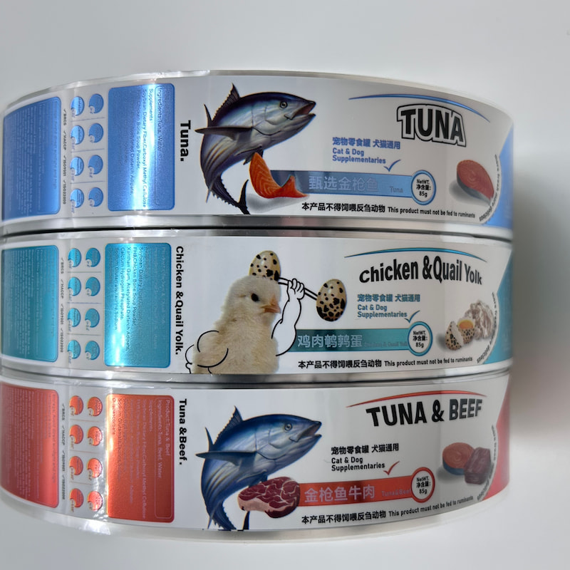 Gloss Silver Pet Food Packaging Gloss Silver Pet Food Packaging