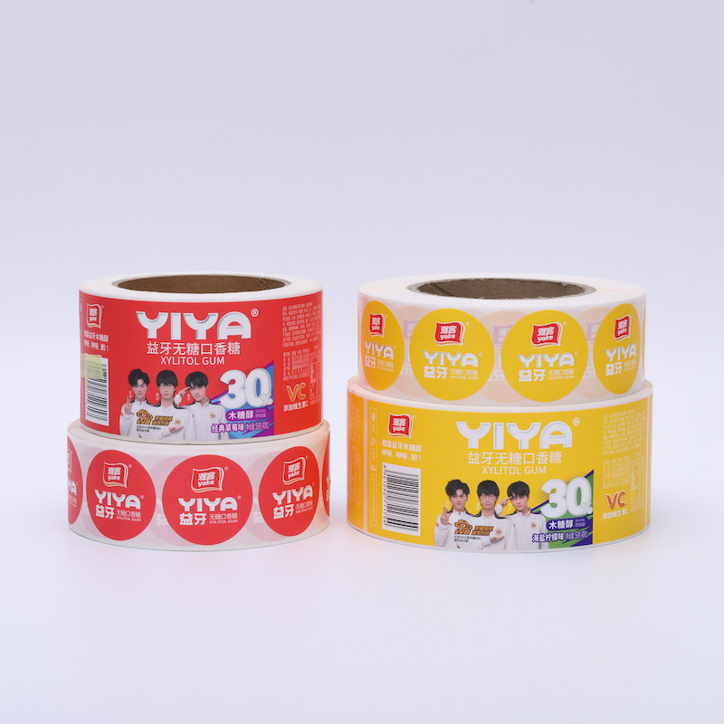 Different Shape of Food Label