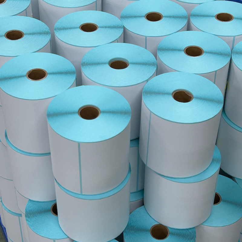 Blank Barcode Thermal Labels