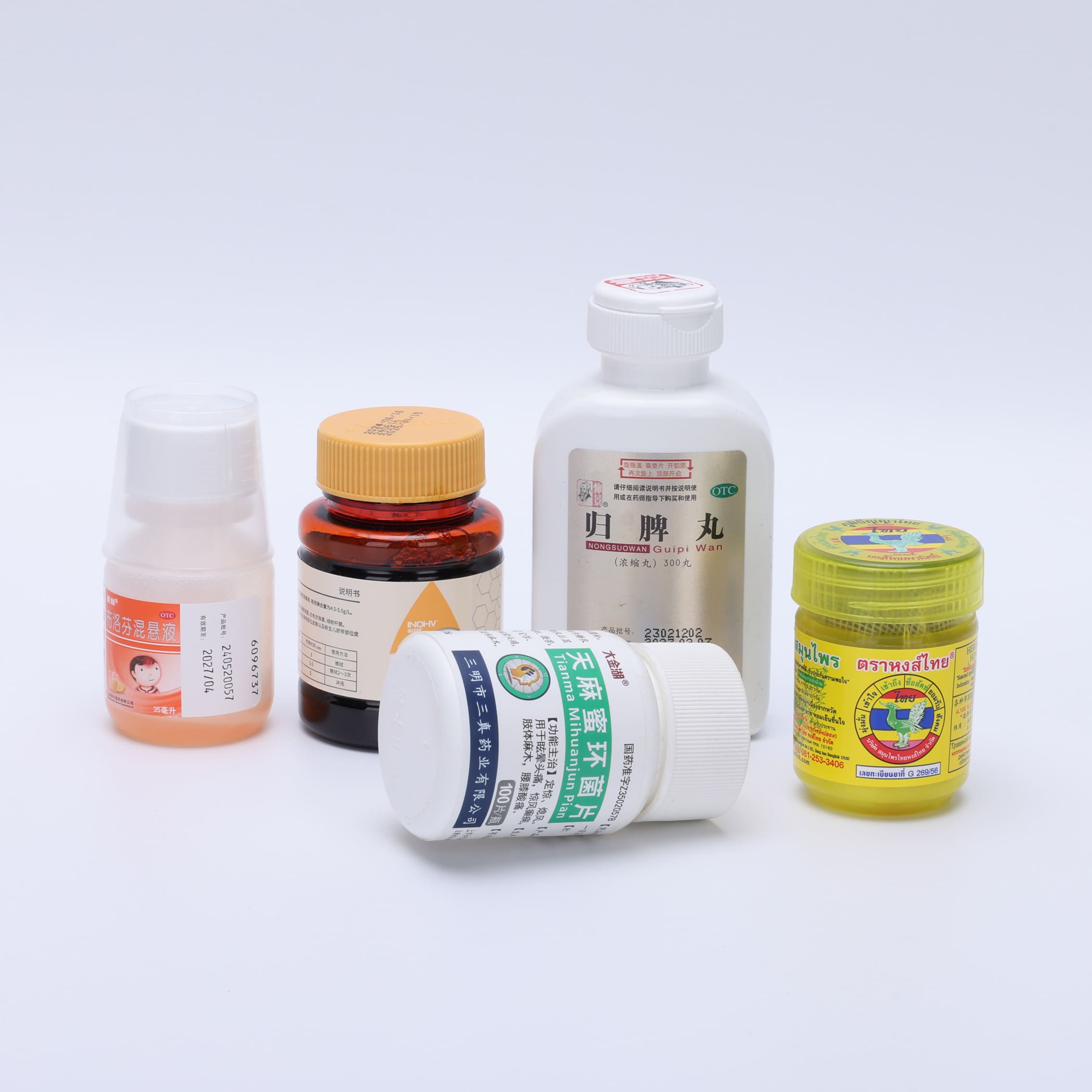 Self Adhesive Medical Bottle Labels Roll