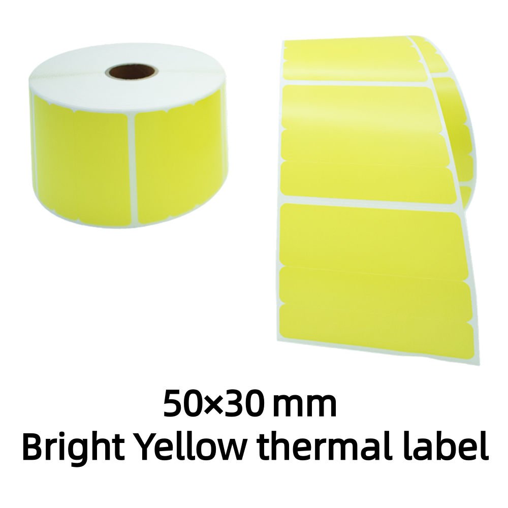 Three Proof Printed Thermal Label