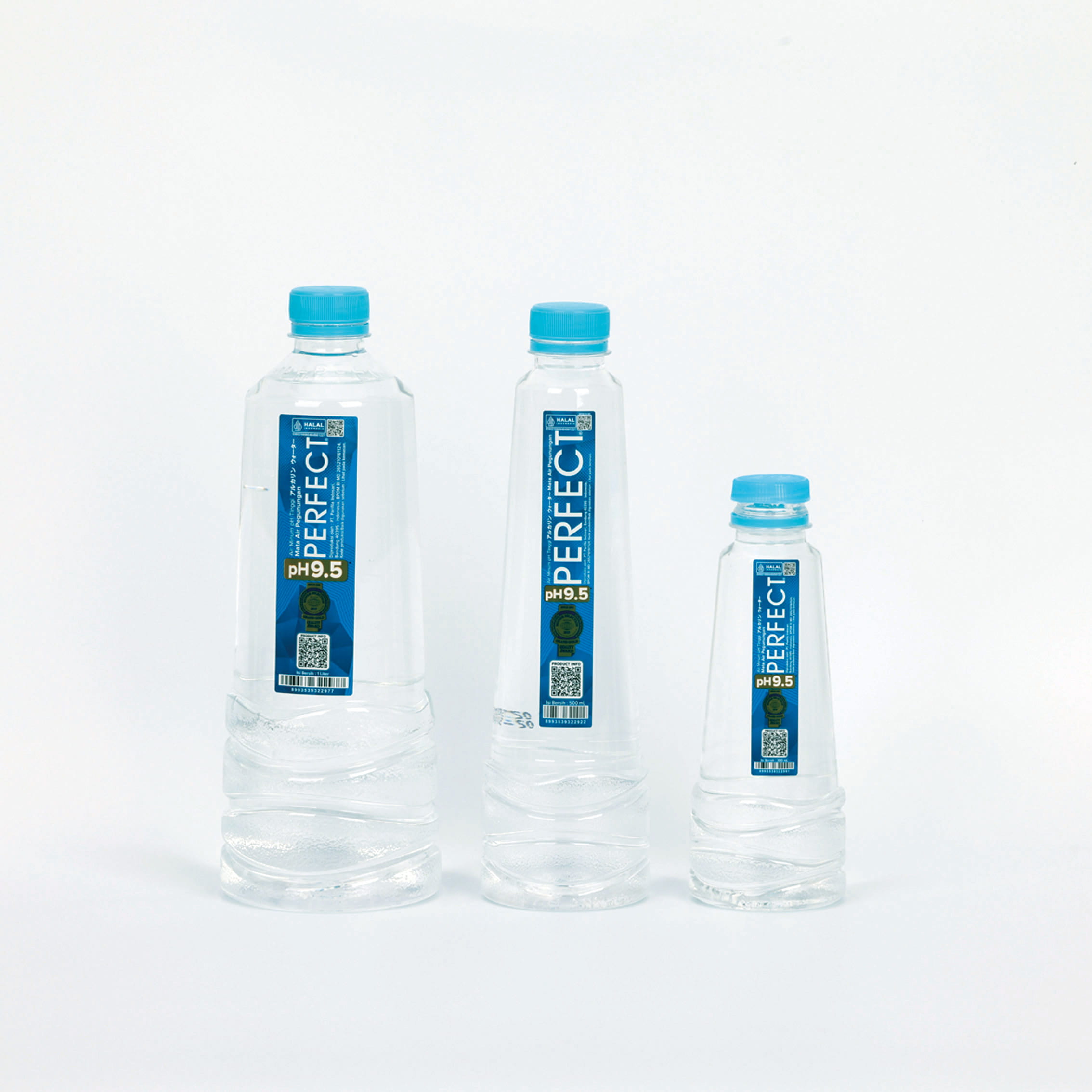 Bright Silver Metallic Finish Multi Size Water