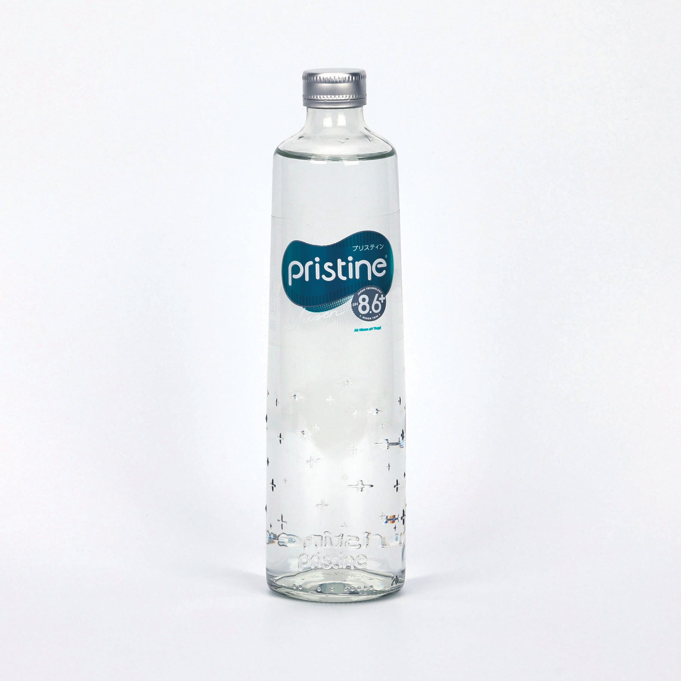 Transparent Beverage Bottle Label Cold Foil